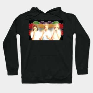 three girls who eat everything Hoodie